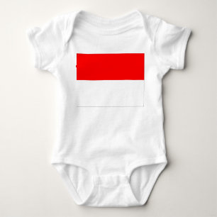 Indonesia Flag Baby Bodysuit