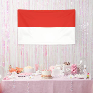 Indonesia flag banner