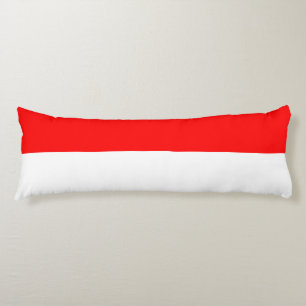 Indonesia Flag Body Cushion