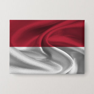Indonesia Flag Button