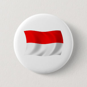 Indonesia Flag Button