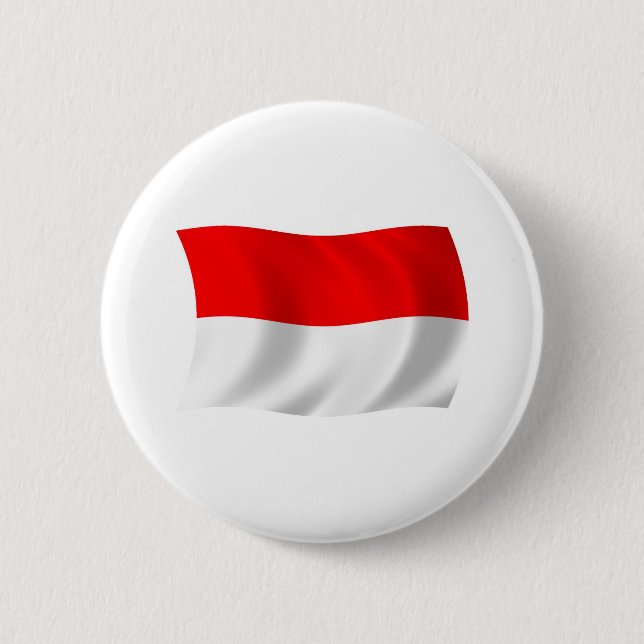 Indonesia Flag Button (Front)