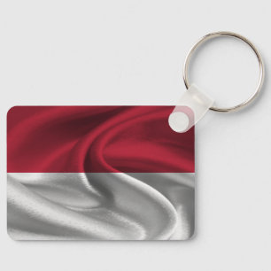 Indonesia Flag Keychain