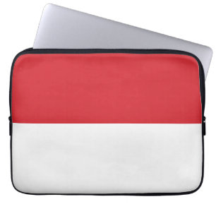 Indonesia flag laptop sleeve