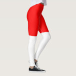 Indonesia Flag Leggings<br><div class="desc">Patriotic flag of Indonesia.</div>