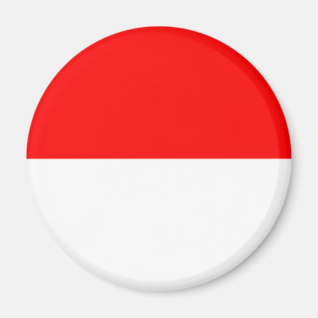 Indonesia Flag Magnet (Front)