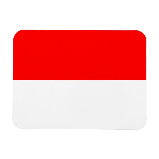 Indonesia Flag Magnet (Horizontal)