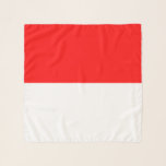 Indonesia Flag Scarf<br><div class="desc">Patriotic flag of Indonesia.</div>
