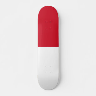 Indonesia Flag Skateboard