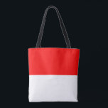 Indonesia Flag Tote Bag<br><div class="desc">Patriotic flag of Indonesia.</div>