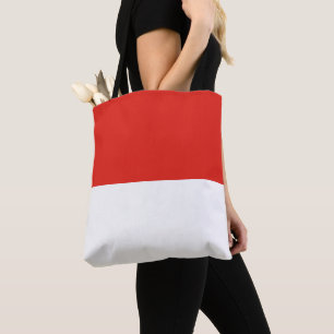 Indonesia flag tote bag