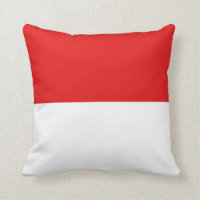 Indonesia Flag x Flag Pillow