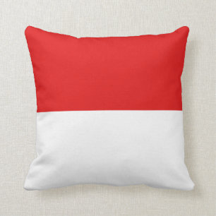 Indonesia Flag x Flag Pillow