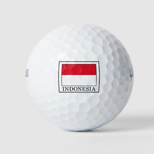 Indonesia Golf Balls (Front)