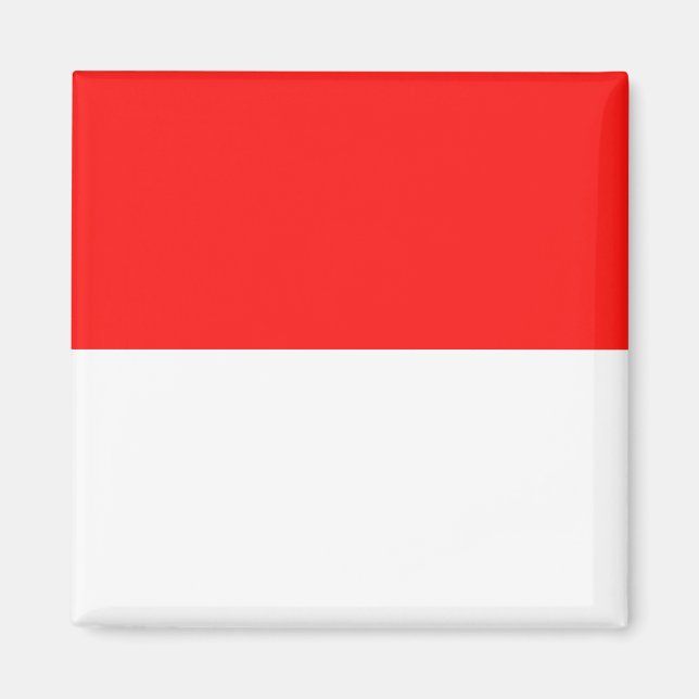 Indonesia High quality Flag Magnet (Front)