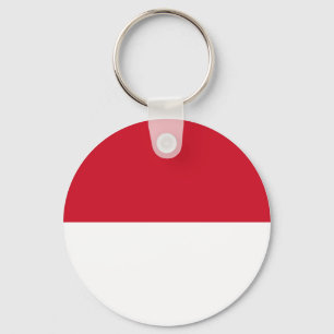 Indonesia (Indonesian) Flag Key Ring