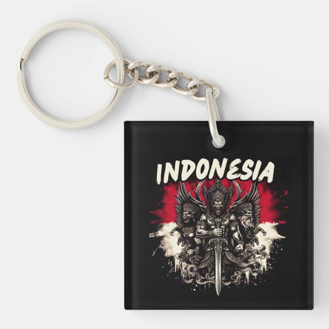 Indonesia   key ring (Front)