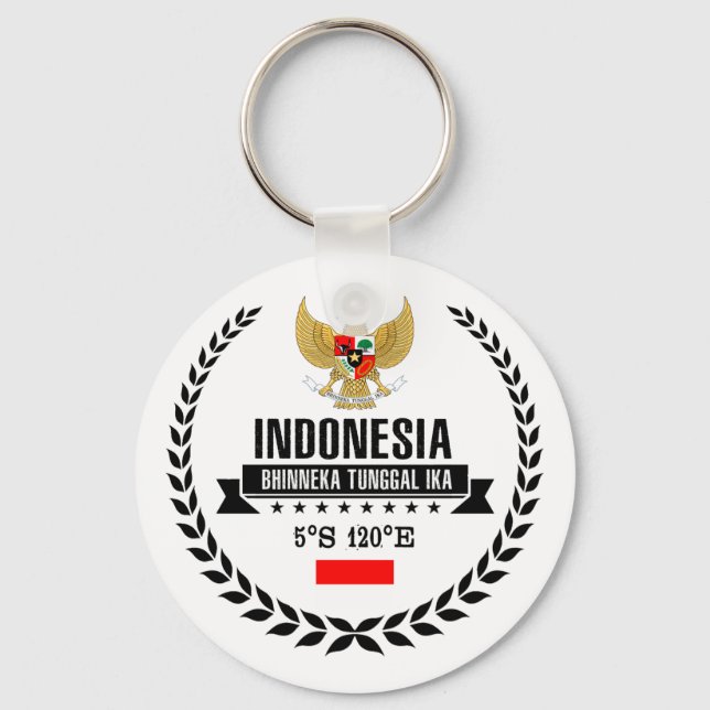 Indonesia Key Ring (Front)