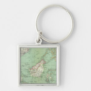 Indonesia, Malaysia Key Ring