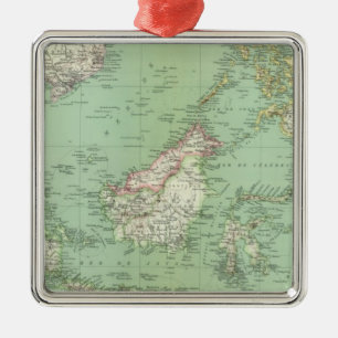 Indonesia, Malaysia Metal Tree Decoration