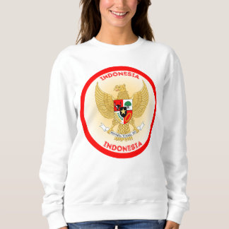 Indonesia National Emblem Circle Shape Sweatshirt