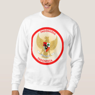 Indonesia National Emblem Circle Shape Sweatshirt