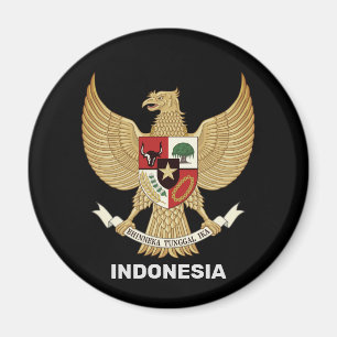 Indonesia National Emblem Magnet