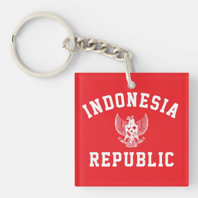 Indonesia Republic  Key Ring (Front)