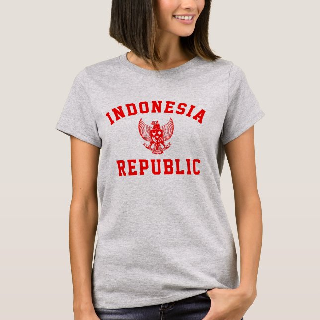 Indonesia Republic  T-Shirt (Front)