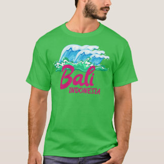 Indonesia Surfer Paradise Gift Bali T-Shirt