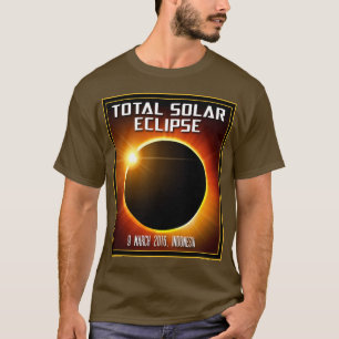 Indonesia Total Solar Eclipse (2016) T-Shirt