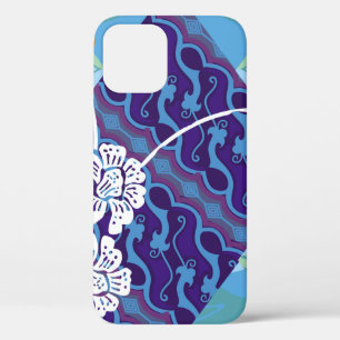 Indonesian batik motifs with very distinctive plan iPhone 12 case