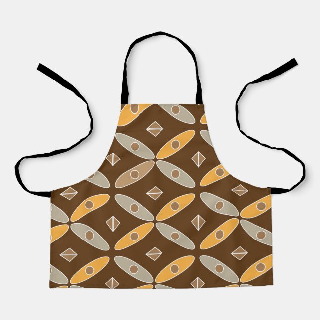 Indonesian Batik Pattern Apron (Front)