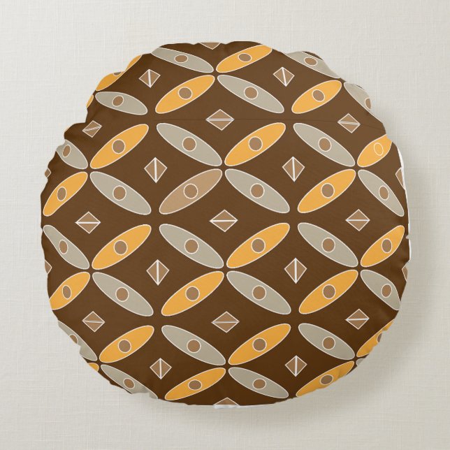 Indonesian Batik Pattern Pillow (Front)
