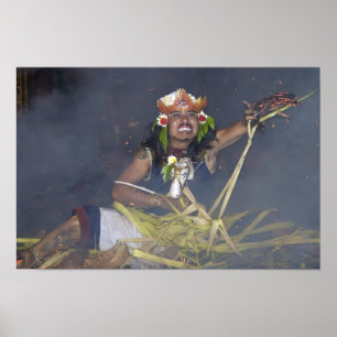 Indonesian dancer poster