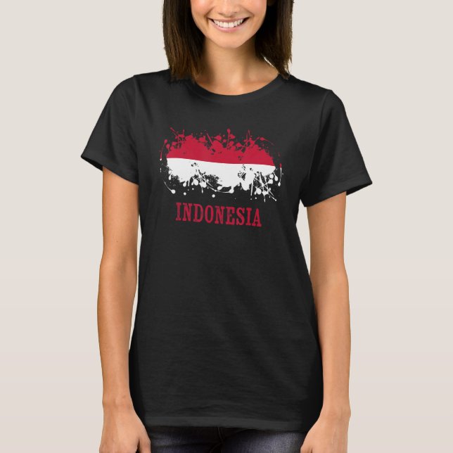 Indonesian enthusiasts for Indonesia and Indonesia T-Shirt (Front)