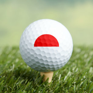 Indonesian Flag, Flag of Indonesia Golf Balls
