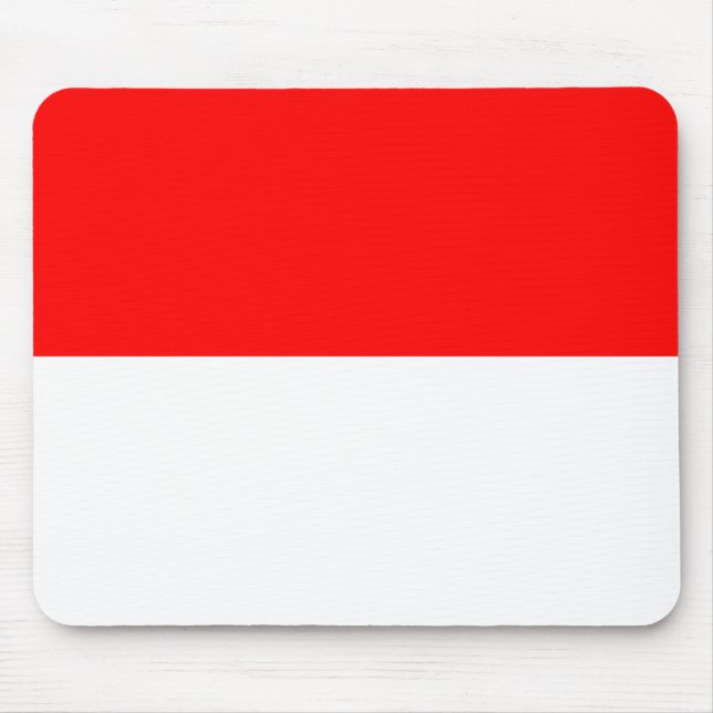 Indonesian Flag (Indonesia) Mouse Pad (Front)