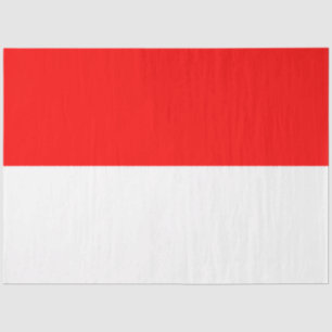 Indonesian Flag (Indonesia) Tissue Paper