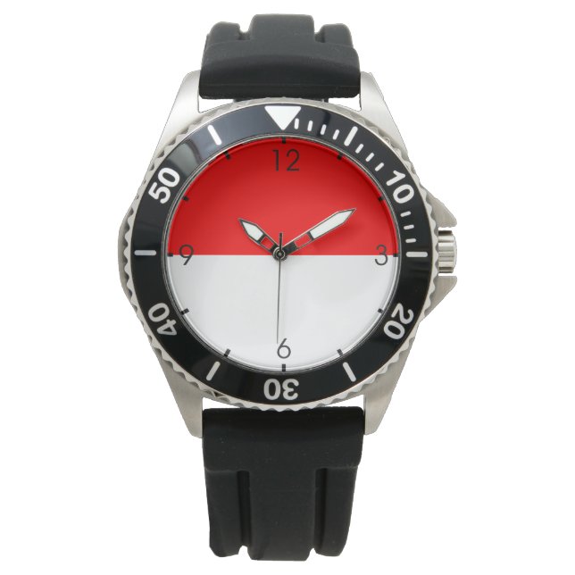 Indonesian Flag (Indonesia) Watch (Front)
