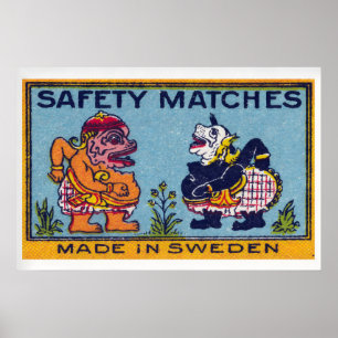 Indonesian Gods - Matchbox Print - Aesthetic Wall