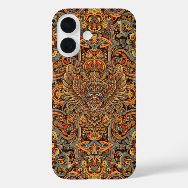 Indonesian Indigenous Hindu Art Design Case-Mate iPhone Case (Back)