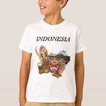 Indonesian Java Dance & cute animal T-Shirt Kids