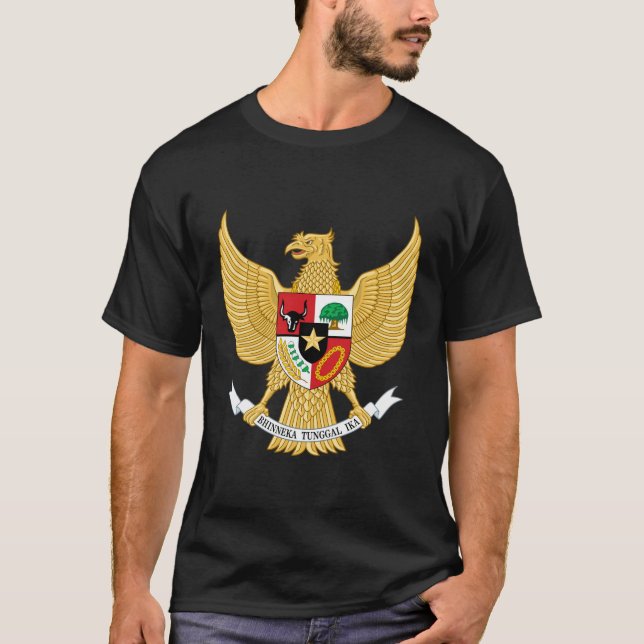 Indonesian national emblem Tank Top (Front)