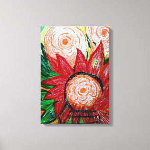 Indonesian Red Canvas Print