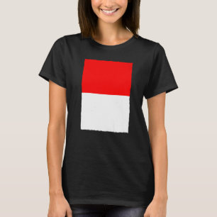Indonesian Retro Vintage National Flag Indonesia T-Shirt