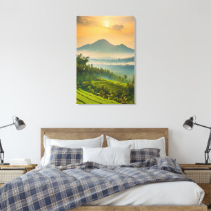 Indonesian Sunset Canvas Print