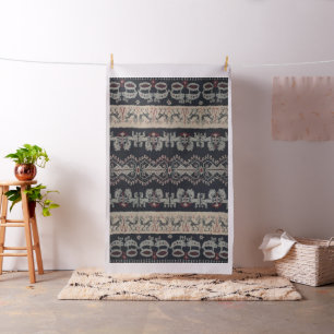 Indonesian Tribal Ikat Textiles Weavings Indonesia Fabric