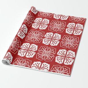 Indonesian vintage batik typical design, combinati wrapping paper