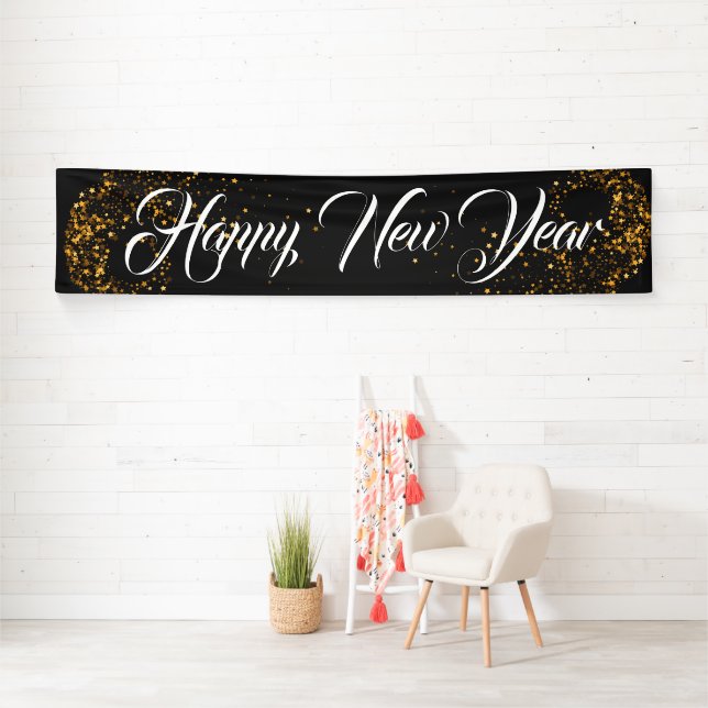 Indoor Banner-Happy New Year Banner (Insitu)
